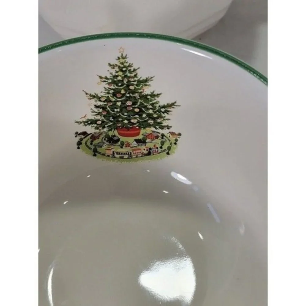 Pfaltzgraff‎ Heritage Christmas Tree Set of 4 Coffee Tea Cups